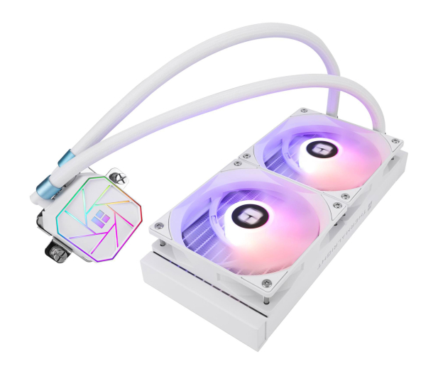 Thermalright Aqua Elite 240 Argb V3 White  2x120mm - 1313547 - zdjęcie 2